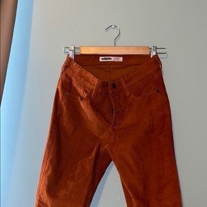 STUNNING OLD NAVY Corduroy Burnt Orange Pants!!